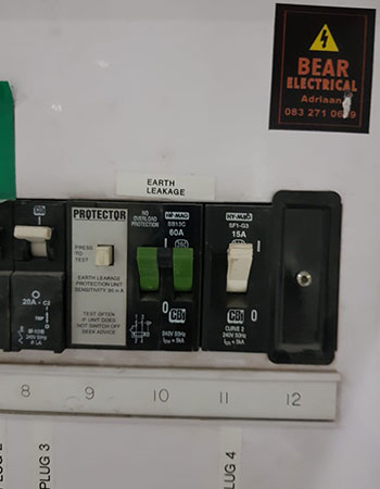 Electrical work we have done